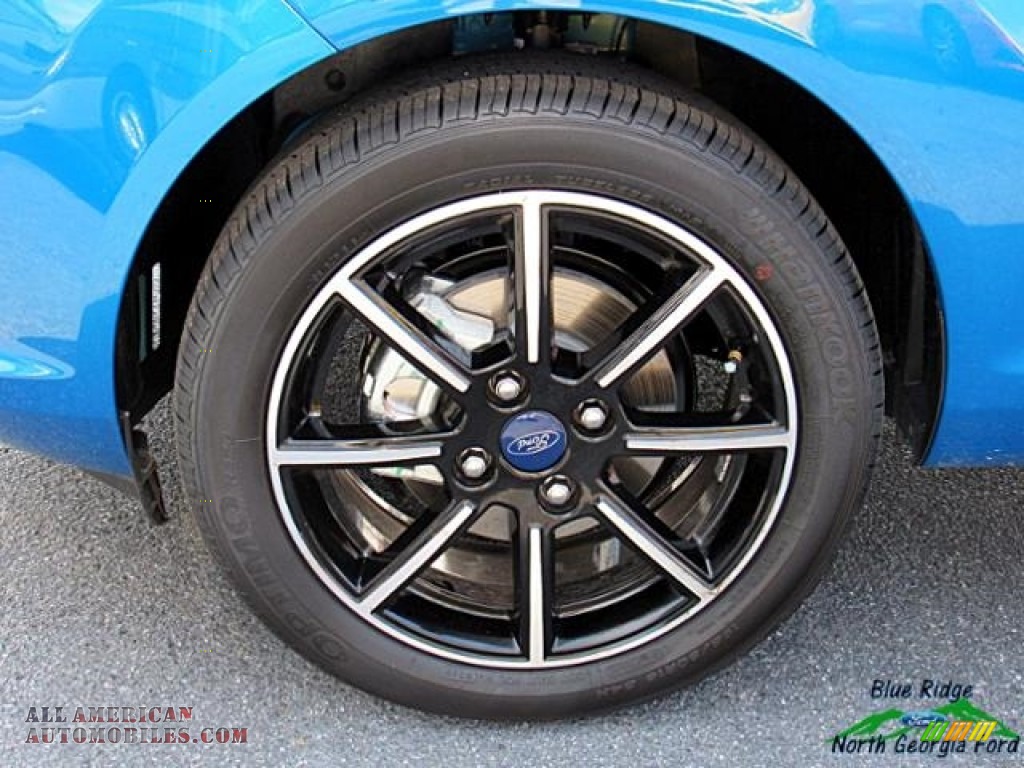 2017 Fiesta SE Hatchback - Blue Candy / Charcoal Black photo #9