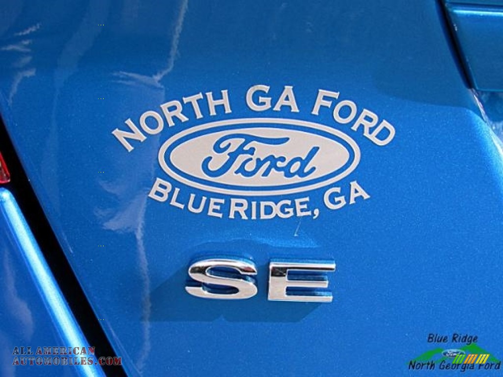 2017 Fiesta SE Hatchback - Blue Candy / Charcoal Black photo #36