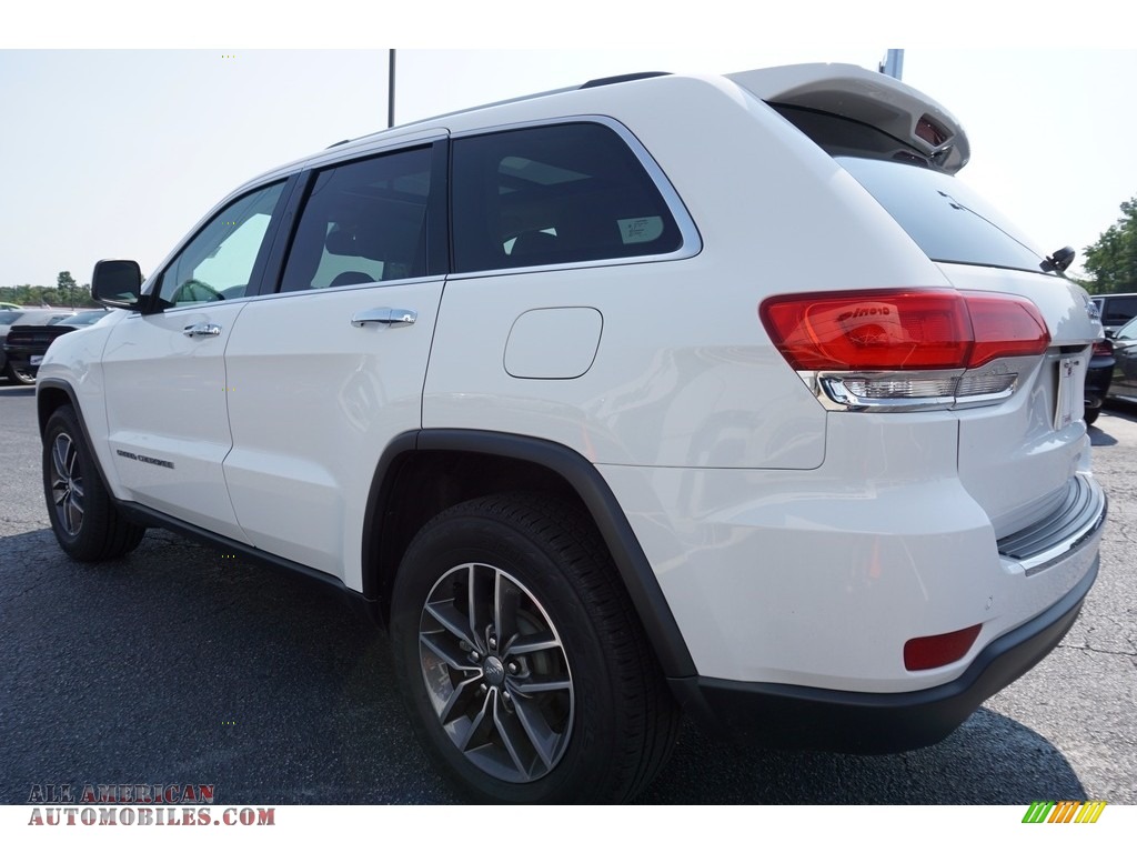 2017 Grand Cherokee Limited - Bright White / Black/Light Frost Beige photo #5