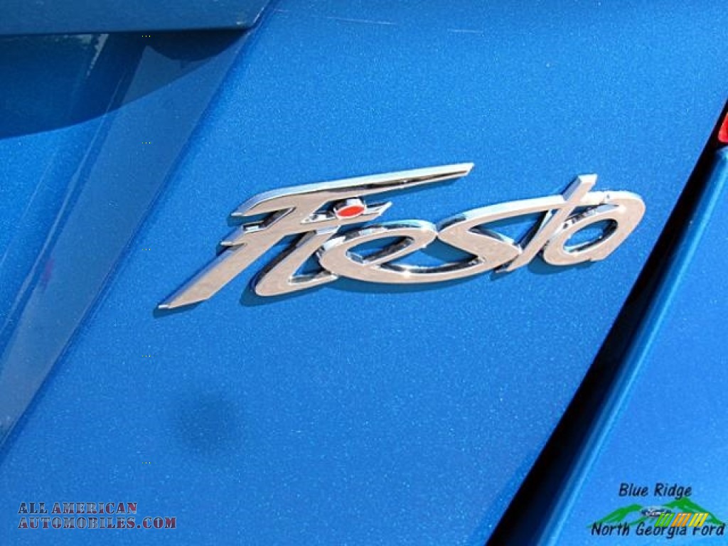 2017 Fiesta SE Hatchback - Blue Candy / Charcoal Black photo #37