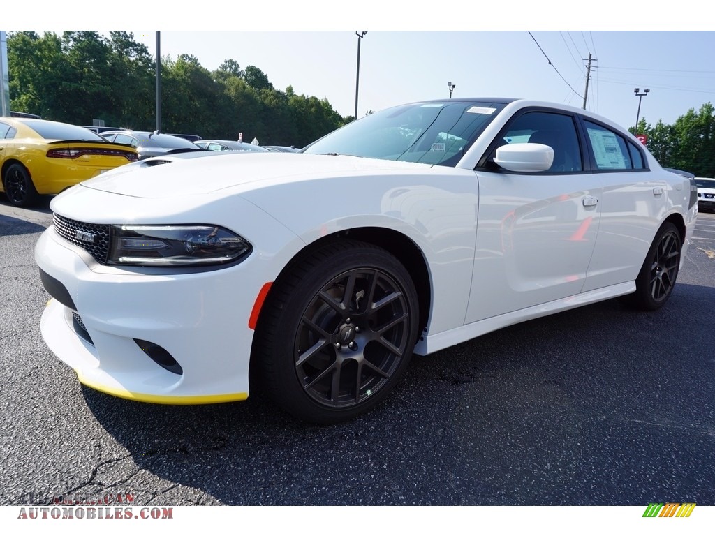 2017 Charger R/T - White Knuckle / Black/Brazen Gold photo #3