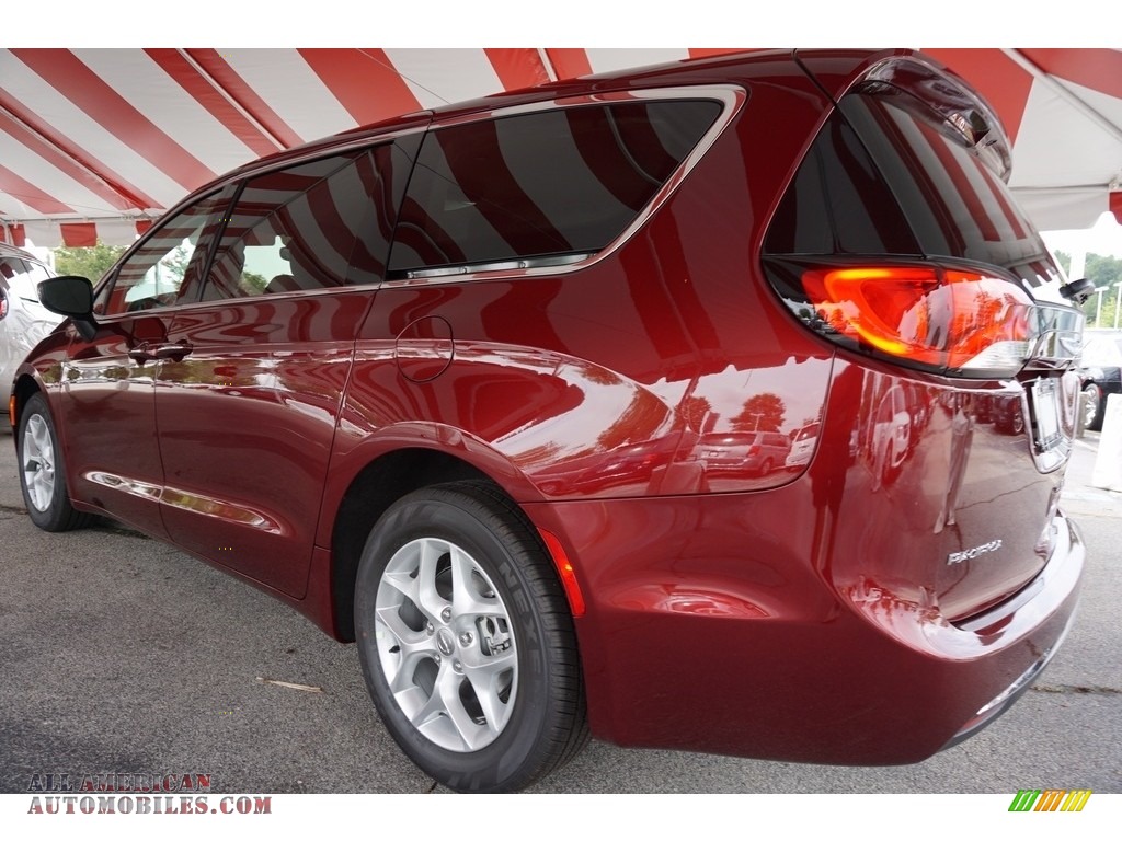 2017 Pacifica Touring L - Velvet Red Pearl / Cognac/Alloy/Toffee photo #2