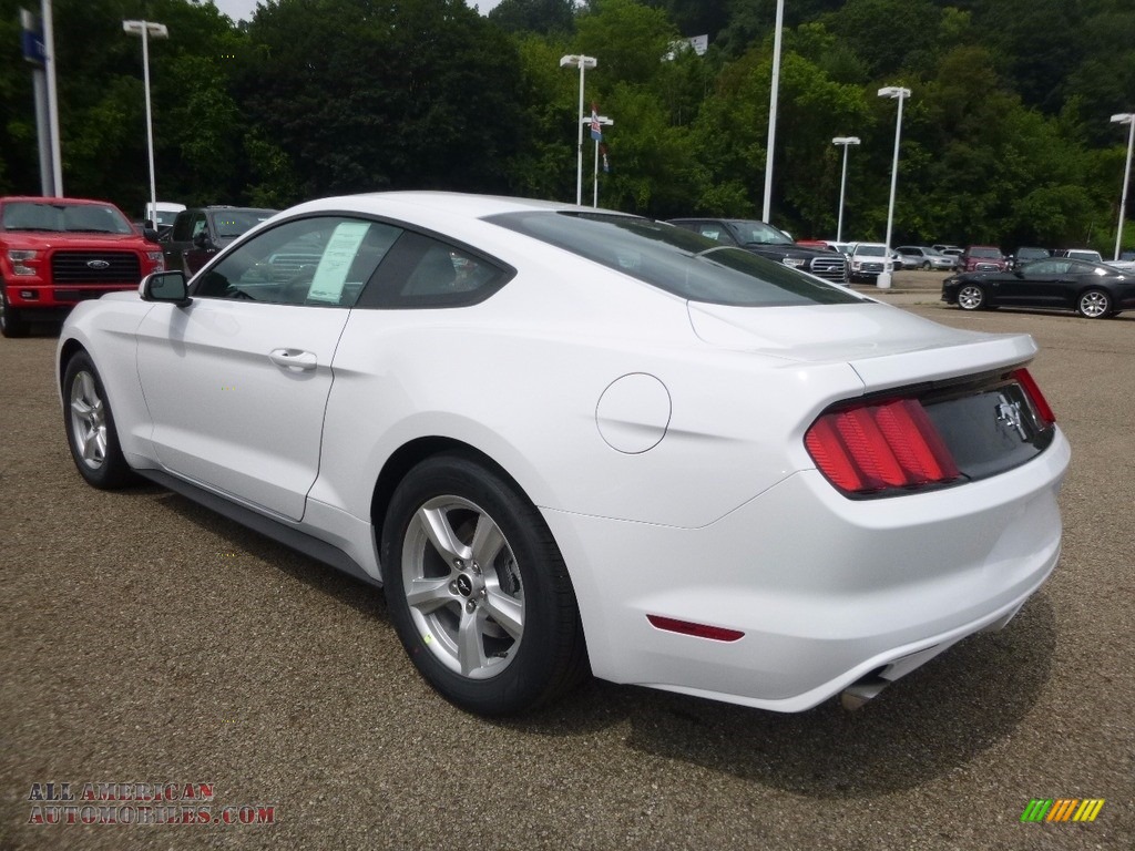 2017 Mustang V6 Coupe - Oxford White / Ebony photo #4