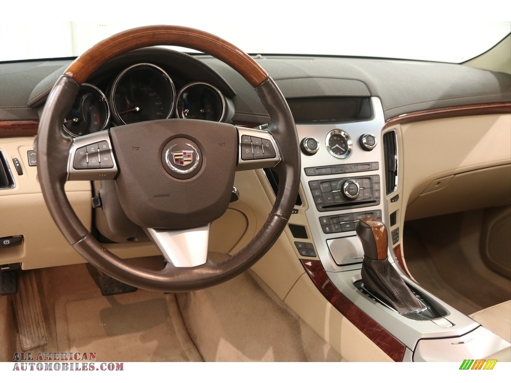 2010 CTS 4 3.6 AWD Sedan - Crystal Red Tintcoat / Cashmere/Cocoa photo #7