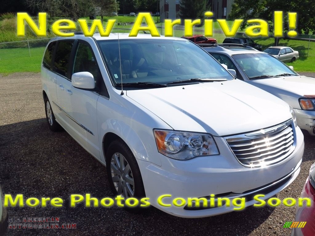 Bright White / Dark Frost Beige/Medium Frost Beige Chrysler Town & Country Touring