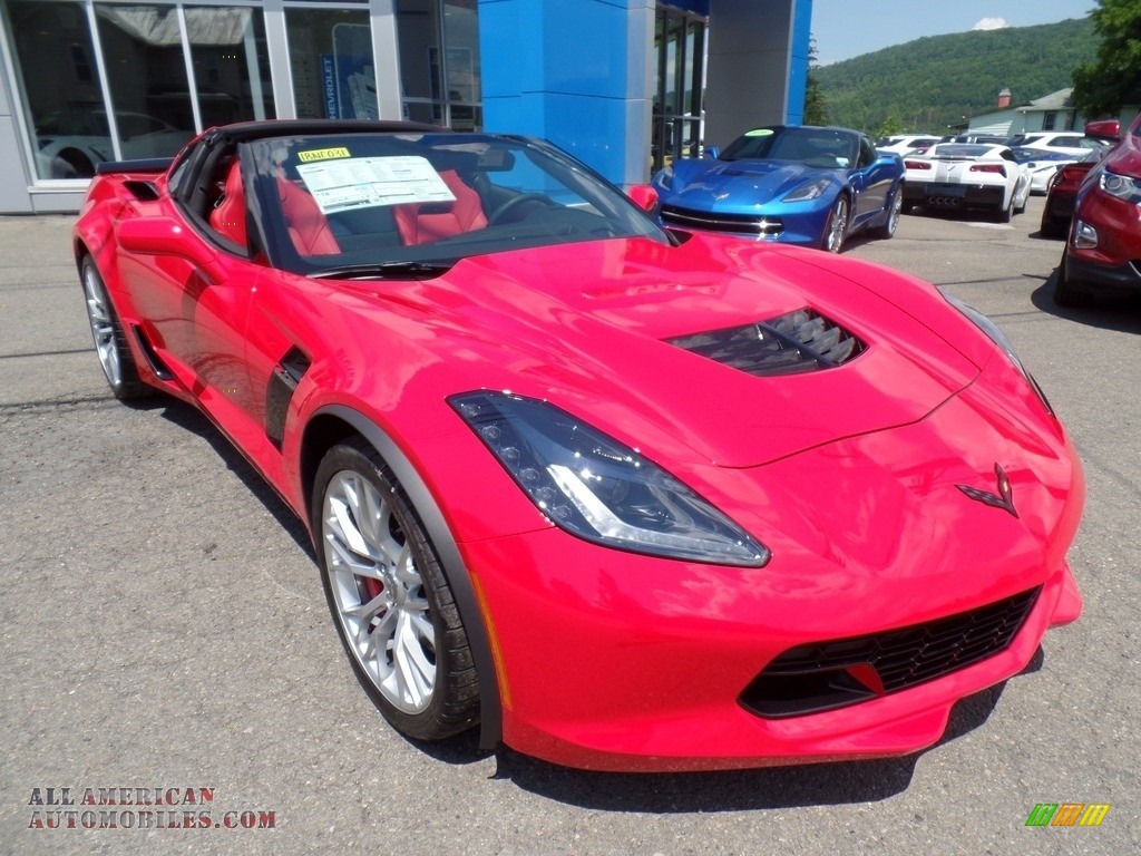 2018 Corvette Z06 Coupe - Torch Red / Adrenaline Red photo #3