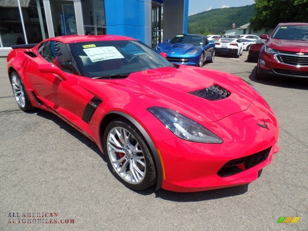 2018 Corvette Z06 Coupe - Torch Red / Adrenaline Red photo #9