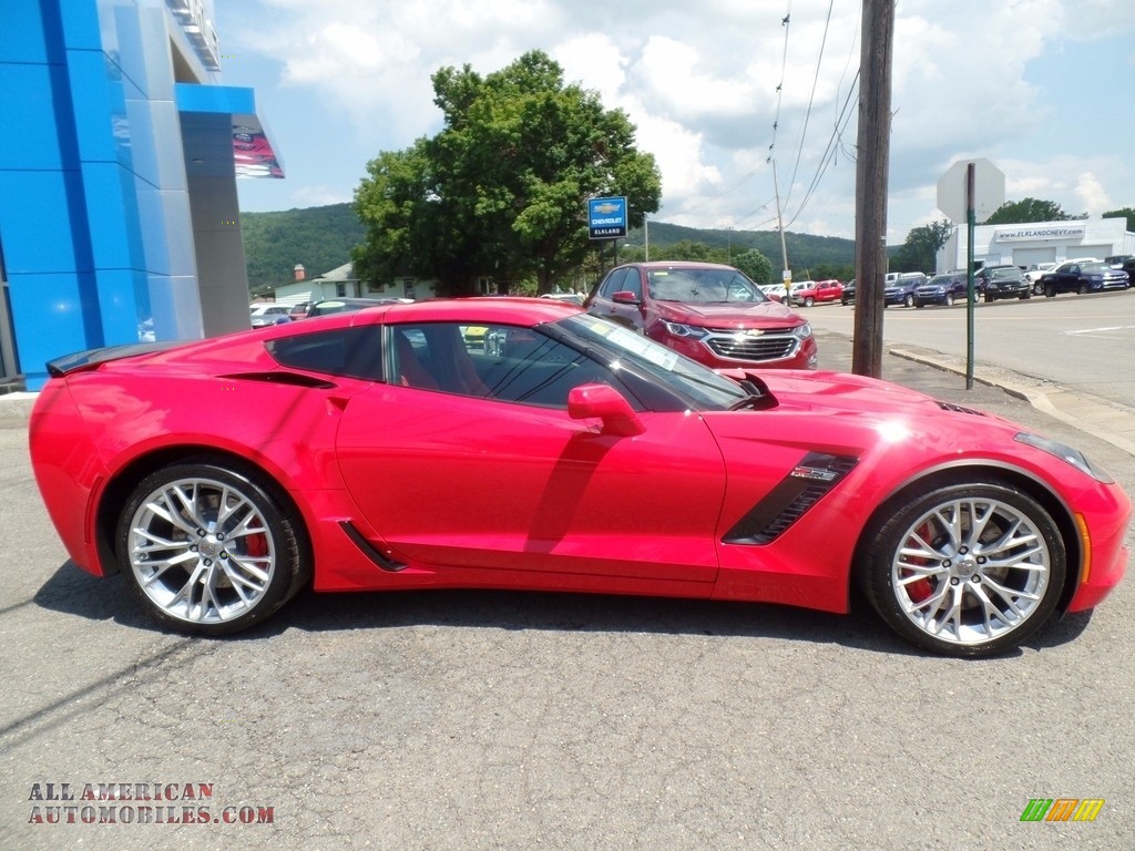 2018 Corvette Z06 Coupe - Torch Red / Adrenaline Red photo #10