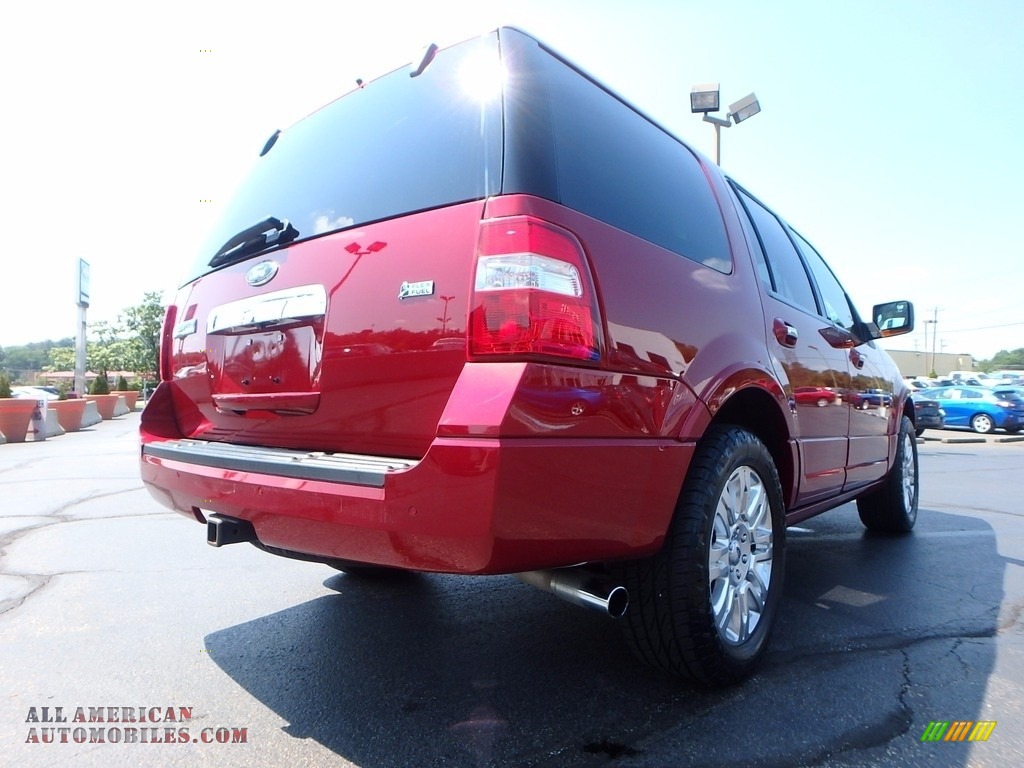 2013 Expedition Limited 4x4 - Ruby Red / Stone photo #9