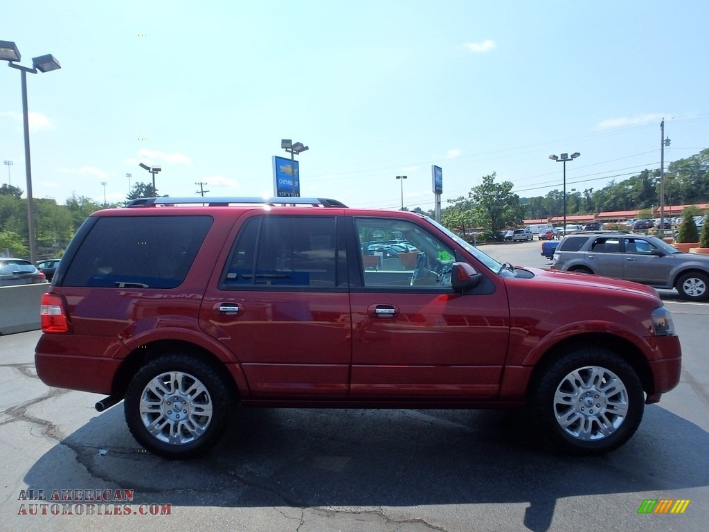 2013 Expedition Limited 4x4 - Ruby Red / Stone photo #10