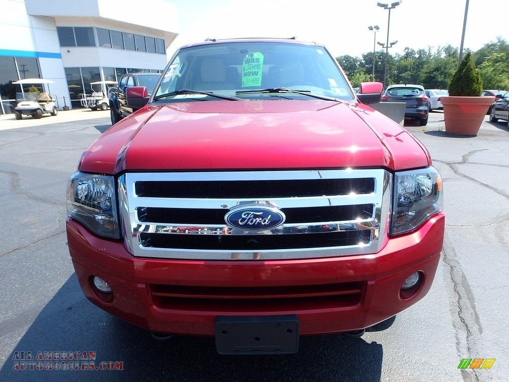2013 Expedition Limited 4x4 - Ruby Red / Stone photo #13