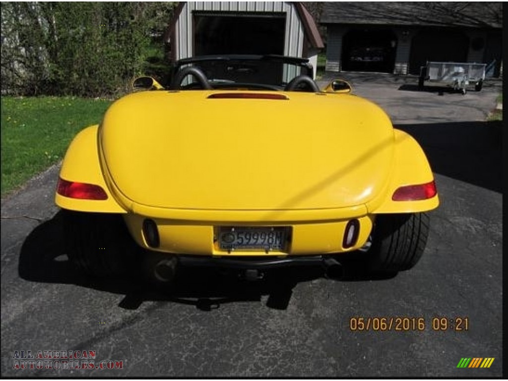 1999 Prowler Roadster - Prowler Yellow / Agate photo #2