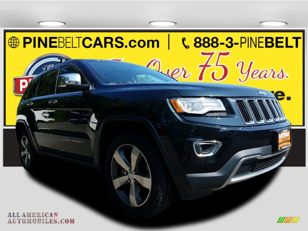 Black Forest Green Pearl / New Zealand Black/Light Frost Jeep Grand Cherokee Limited 4x4