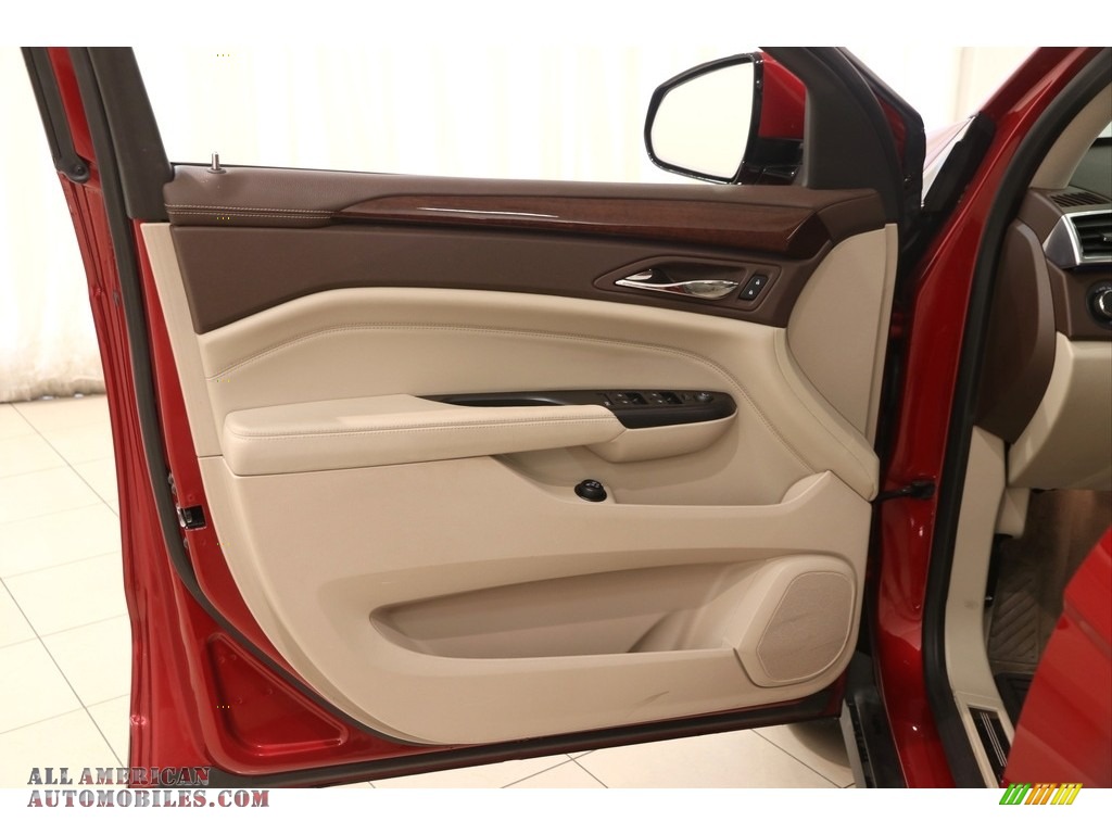 2013 SRX Luxury FWD - Crystal Red Tintcoat / Shale/Brownstone photo #4