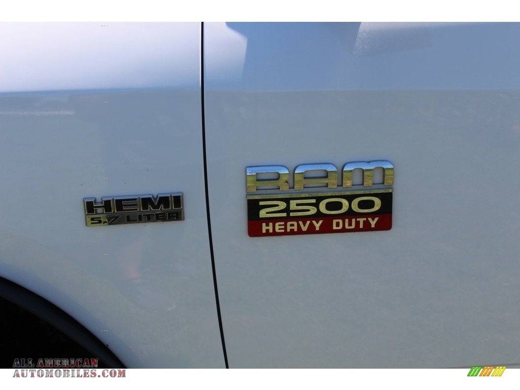 2010 Ram 2500 SLT Crew Cab 4x4 - Bright White / Dark Slate/Medium Graystone photo #25