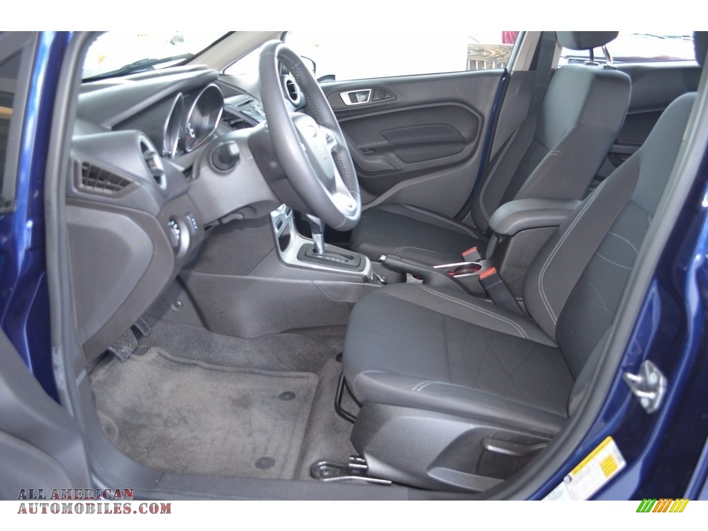 2016 Fiesta SE Hatchback - Kona Blue Metallic / Charcoal Black photo #9