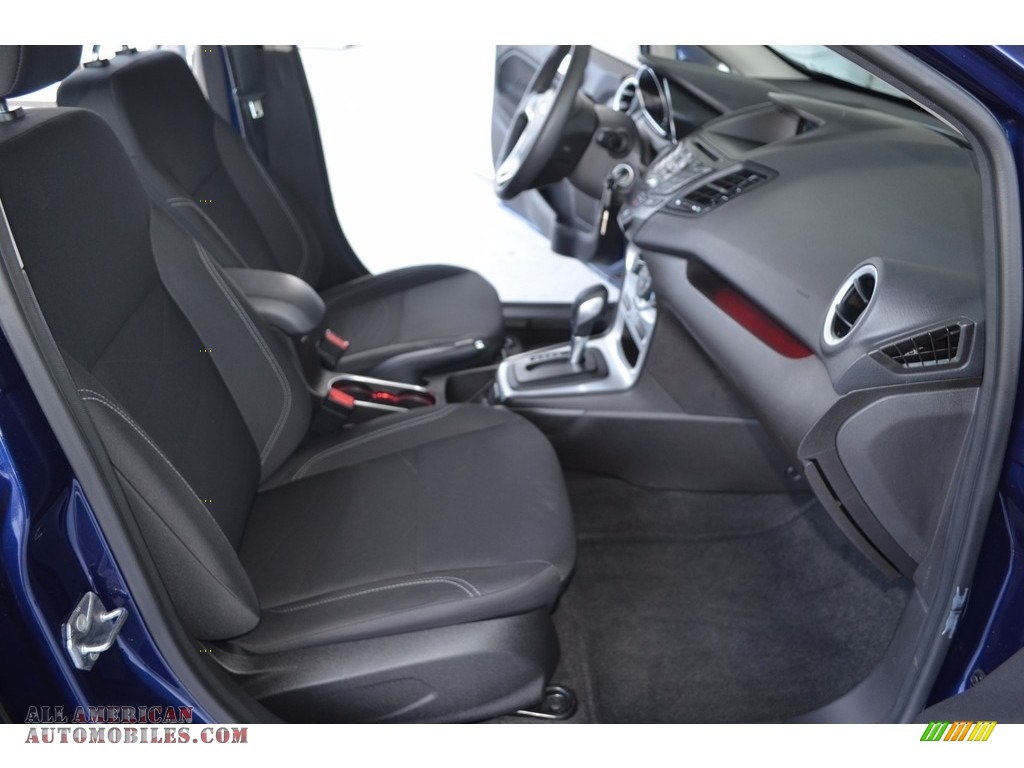 2016 Fiesta SE Hatchback - Kona Blue Metallic / Charcoal Black photo #15