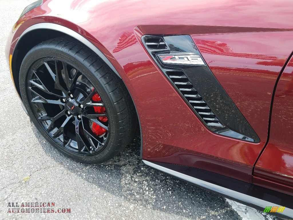 2018 Corvette Z06 Coupe - Long Beach Red Metallic Tintcoat / Jet Black photo #4