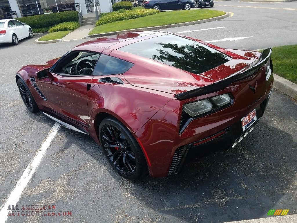 2018 Corvette Z06 Coupe - Long Beach Red Metallic Tintcoat / Jet Black photo #5
