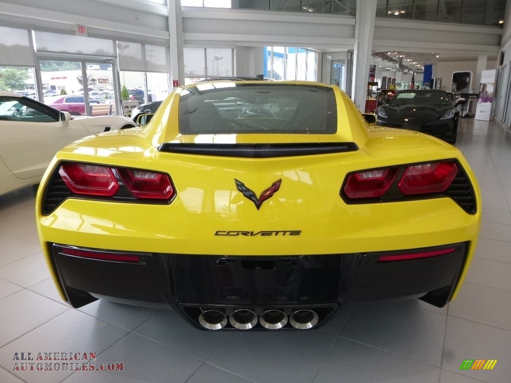 2018 Corvette Stingray Coupe - Corvette Racing Yellow Tintcoat / Jet Black photo #4