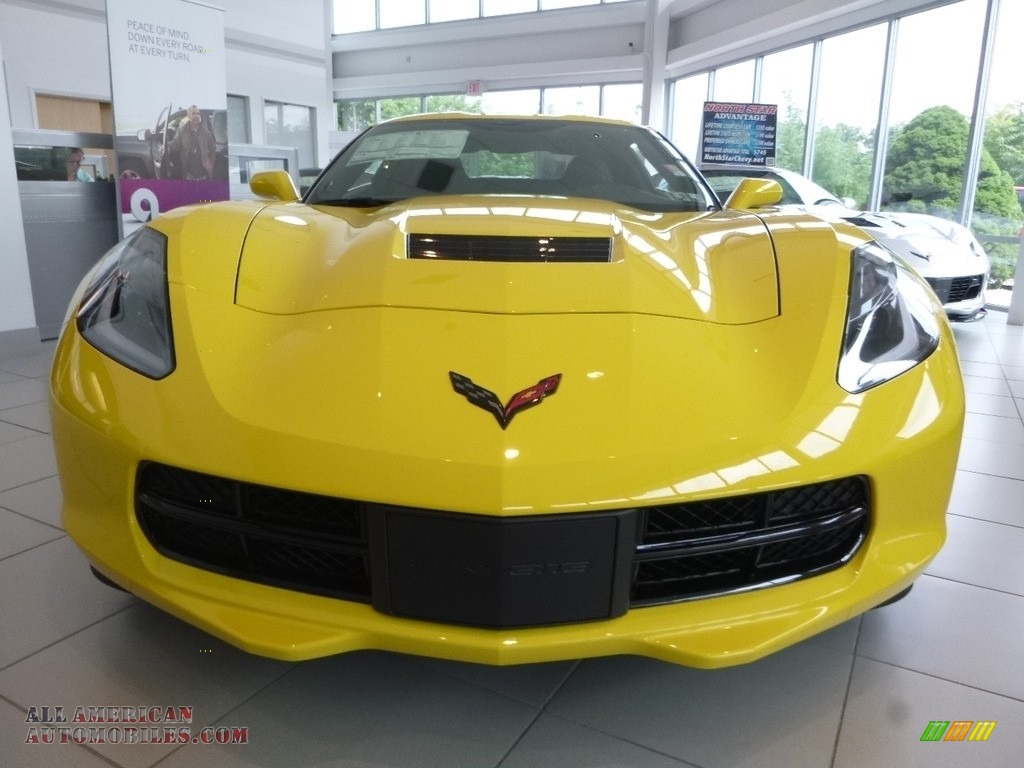 2018 Corvette Stingray Coupe - Corvette Racing Yellow Tintcoat / Jet Black photo #9
