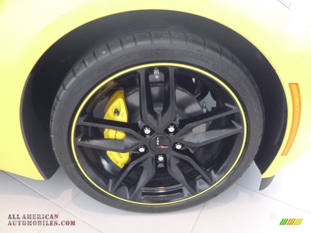 2018 Corvette Stingray Coupe - Corvette Racing Yellow Tintcoat / Jet Black photo #10