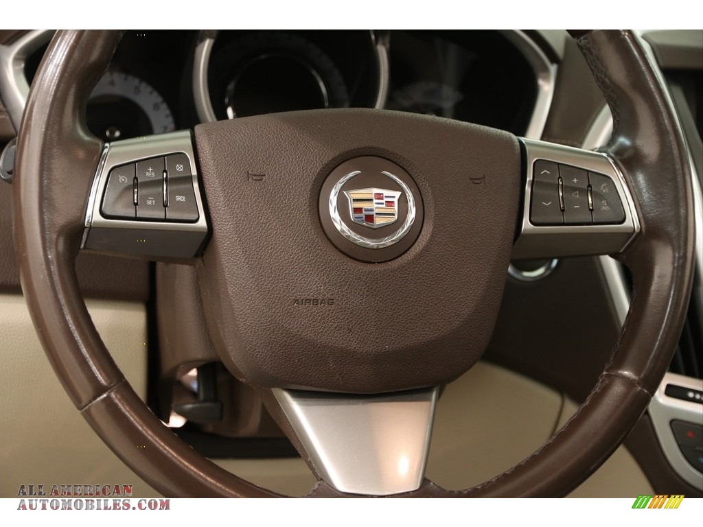 2010 SRX 4 V6 AWD - Platinum Ice Tricoat / Shale/Brownstone photo #7