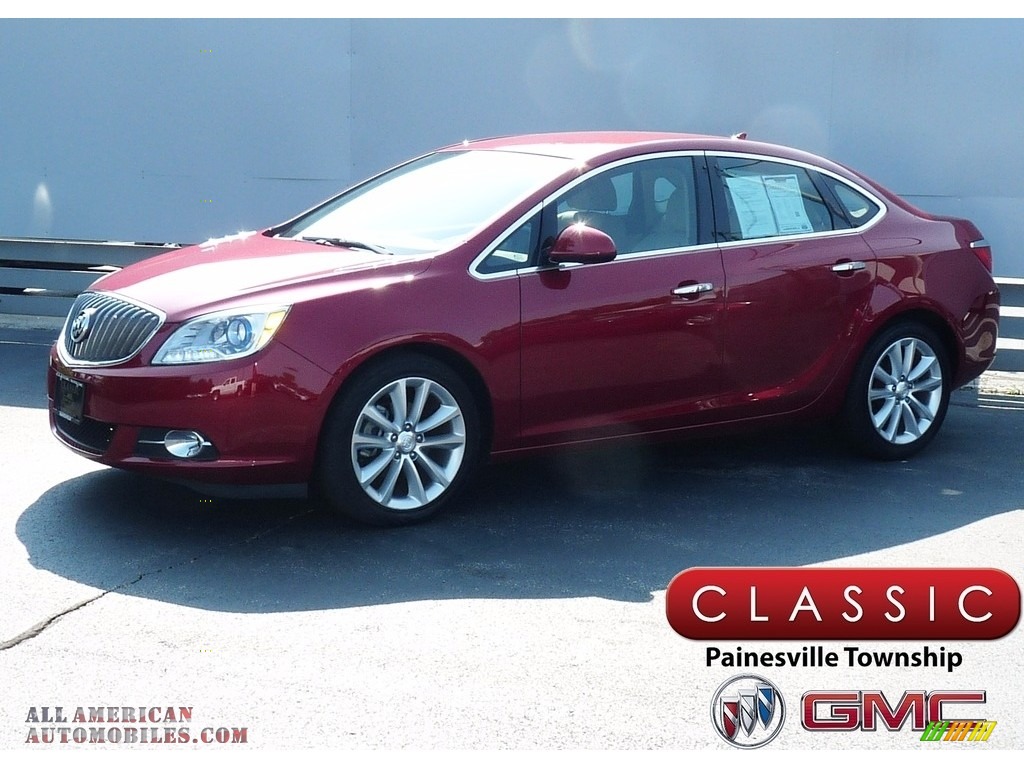 Crystal Red Tintcoat / Cashmere Buick Verano Convenience