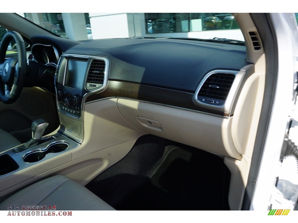 2017 Grand Cherokee Limited - Bright White / Black/Light Frost Beige photo #21