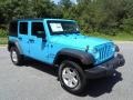 Jeep Wrangler Unlimited Sport 4x4 Chief Blue photo #4