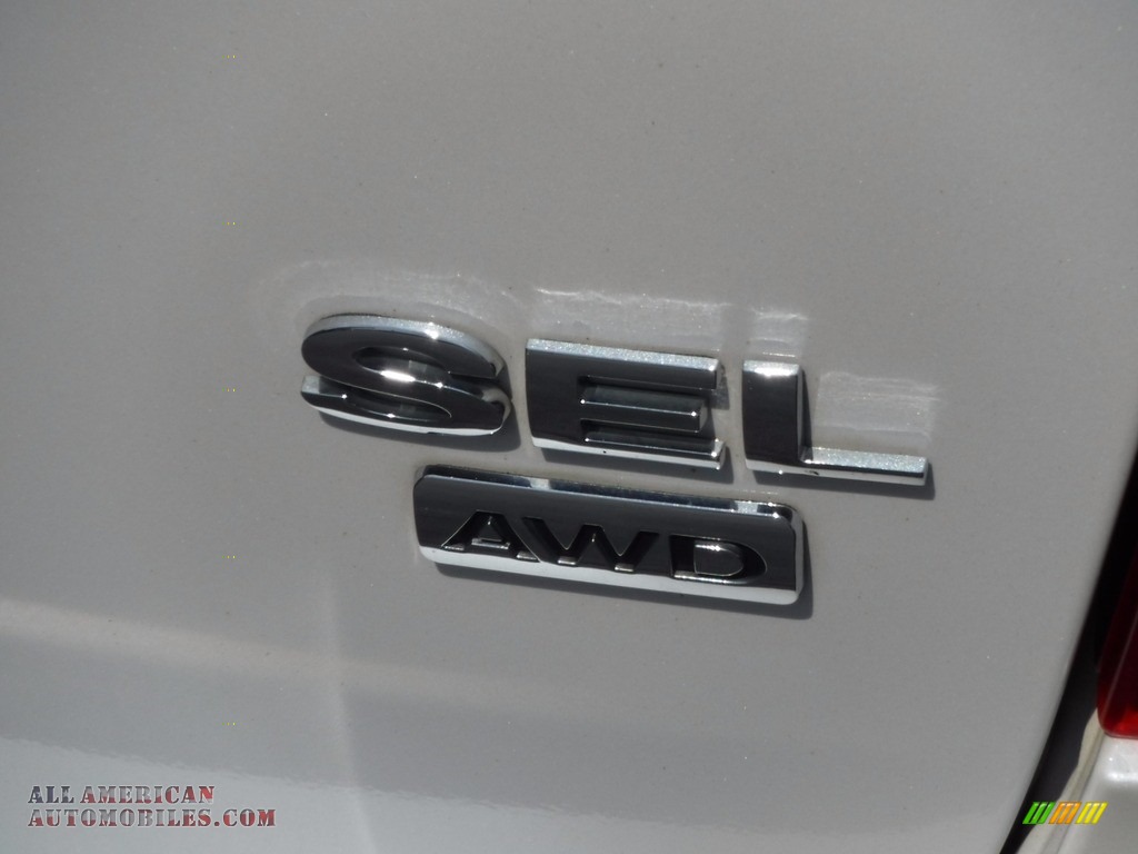 2013 Edge SEL AWD - White Platinum Tri-Coat / Medium Light Stone photo #12