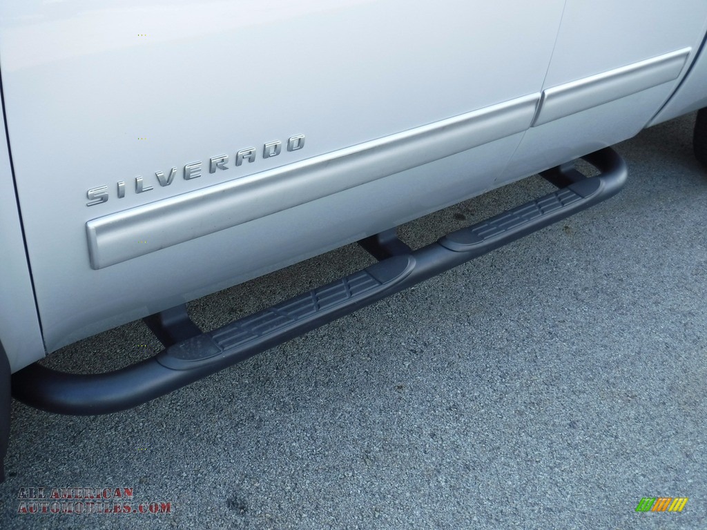 2012 Silverado 1500 LT Extended Cab 4x4 - Silver Ice Metallic / Ebony photo #4