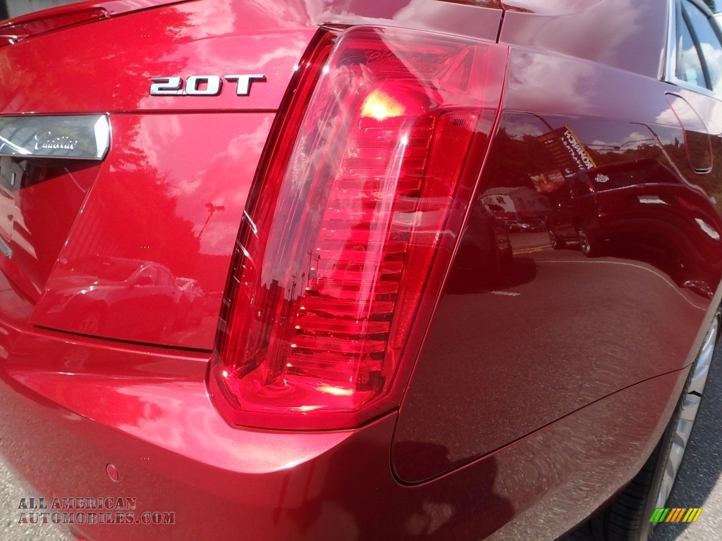 2016 CTS 2.0T Luxury AWD Sedan - Red Obsession Tintcoat / Jet Black/Jet Black photo #11