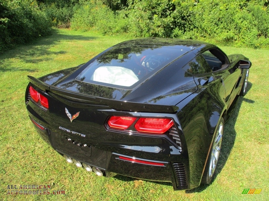 2018 Corvette Grand Sport Coupe - Black / Adrenaline Red photo #3