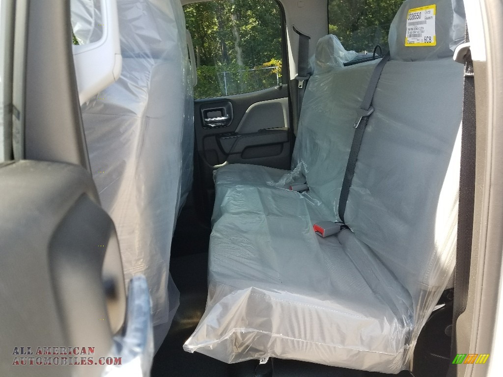 2018 Silverado 3500HD Work Truck Double Cab 4x4 - Summit White / Dark Ash/Jet Black photo #5
