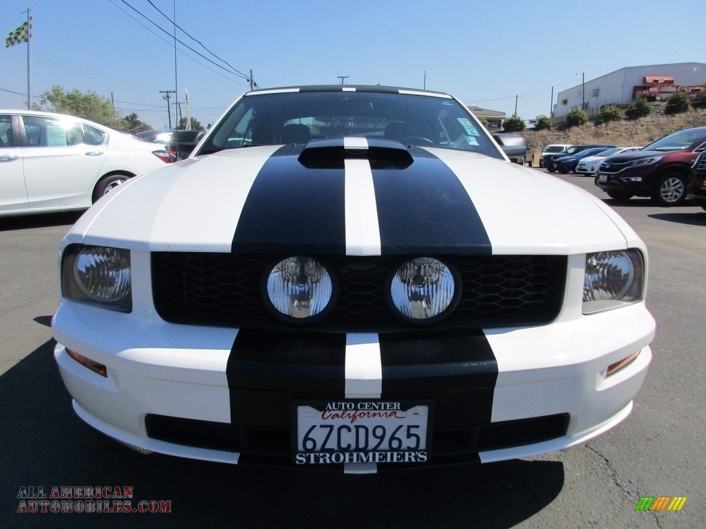 2007 Mustang GT Premium Convertible - Performance White / Black/Dove Accent photo #2