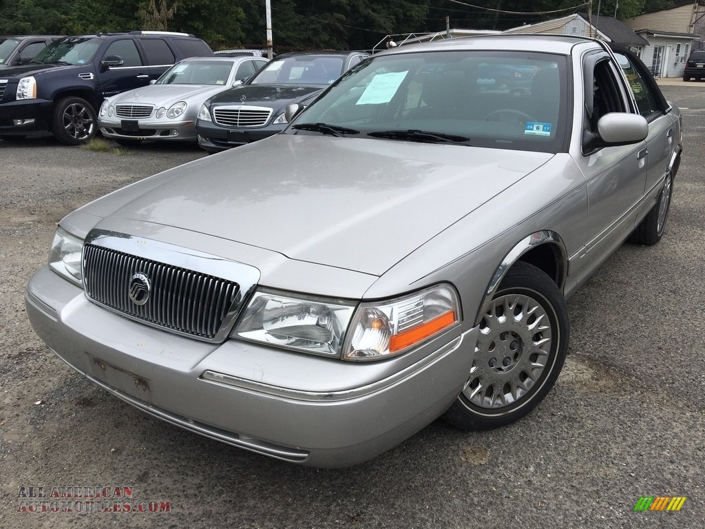 Silver Frost Metallic / Dark Charcoal Mercury Grand Marquis GS