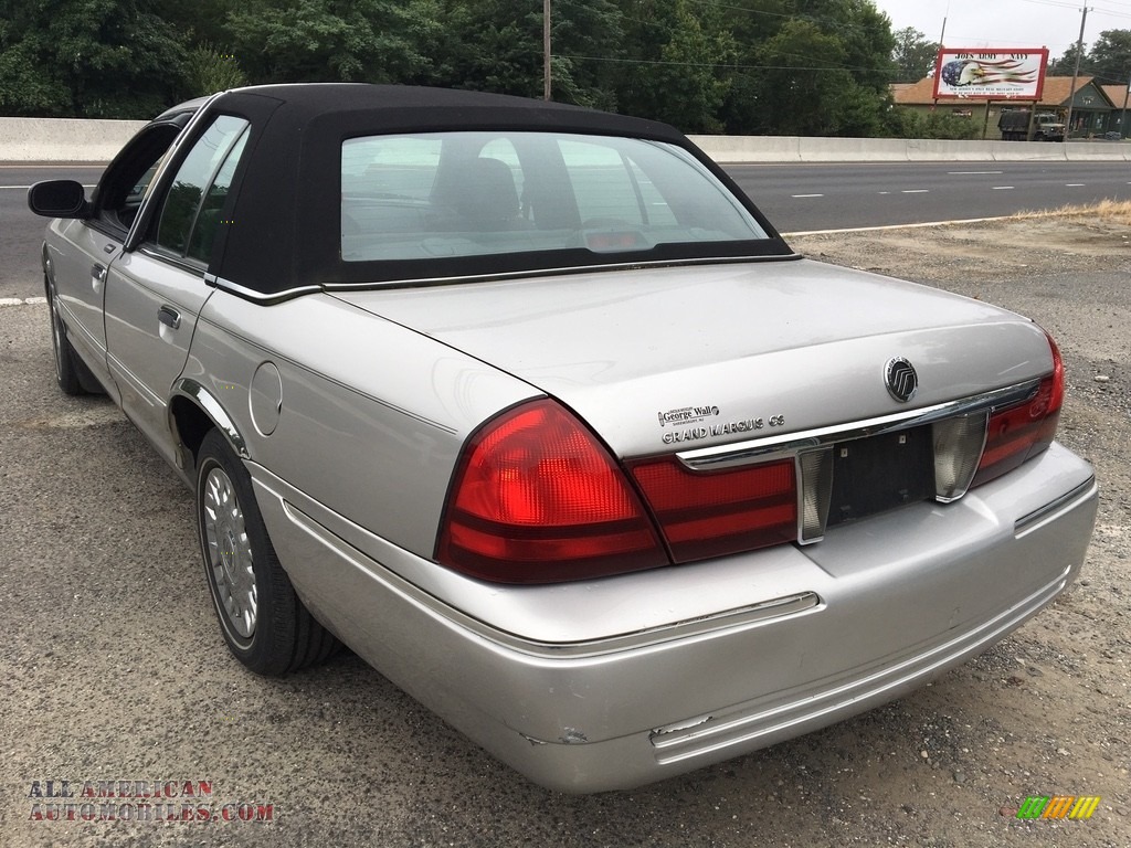 2003 Grand Marquis GS - Silver Frost Metallic / Dark Charcoal photo #5
