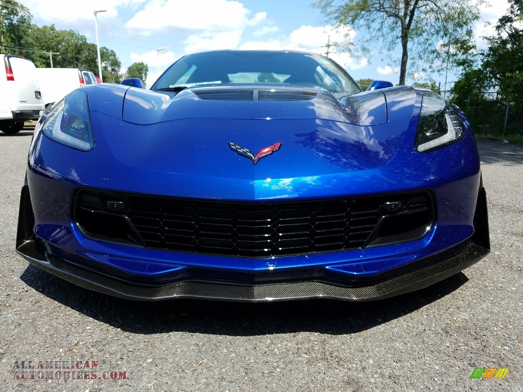 2017 Corvette Z06 Coupe - Admiral Blue / Jet Black photo #2
