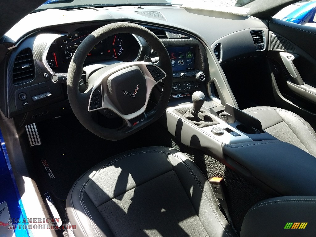 2017 Corvette Z06 Coupe - Admiral Blue / Jet Black photo #7