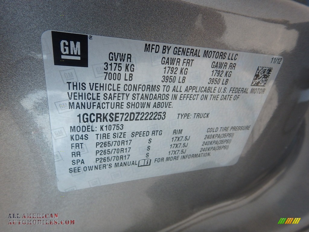 2013 Silverado 1500 LT Extended Cab 4x4 - Graystone Metallic / Ebony photo #29
