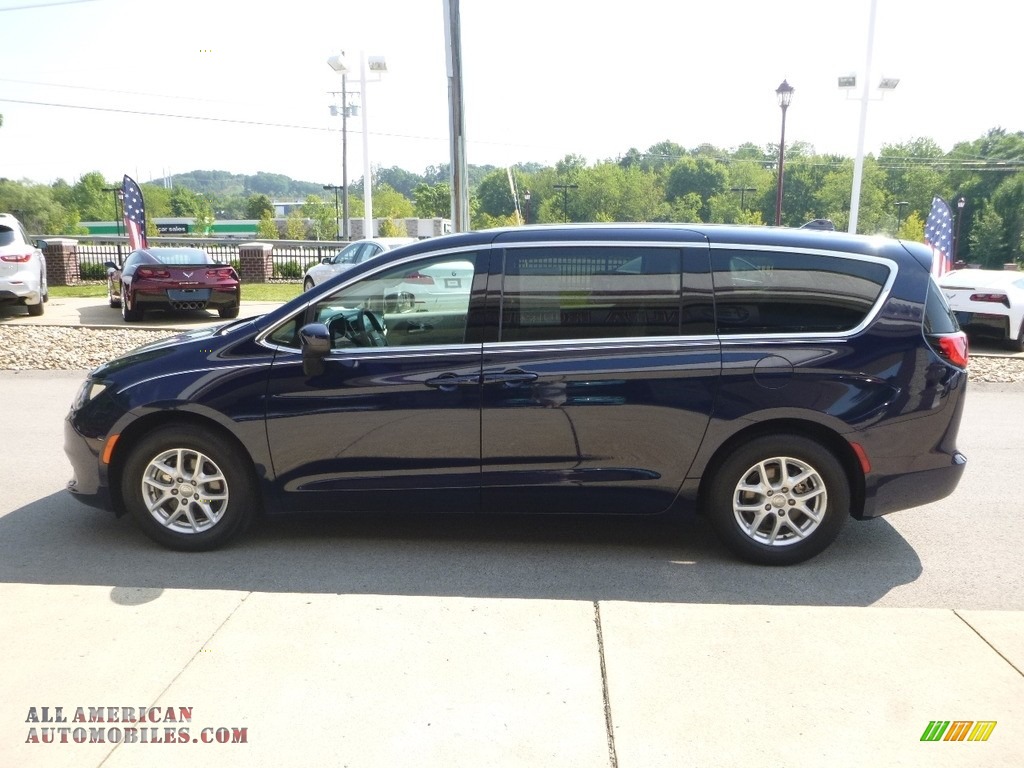 2017 Pacifica Touring - Jazz Blue Pearl / Black/Alloy photo #6