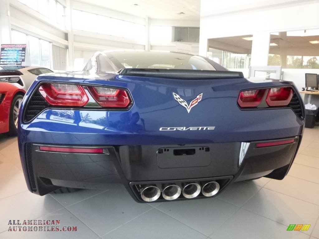 2018 Corvette Stingray Coupe - Admiral Blue Metallic / Adrenaline Red photo #4