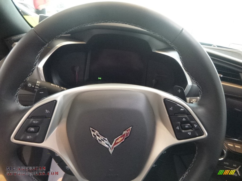 2018 Corvette Stingray Coupe - Blade Silver Metallic / Jet Black photo #15