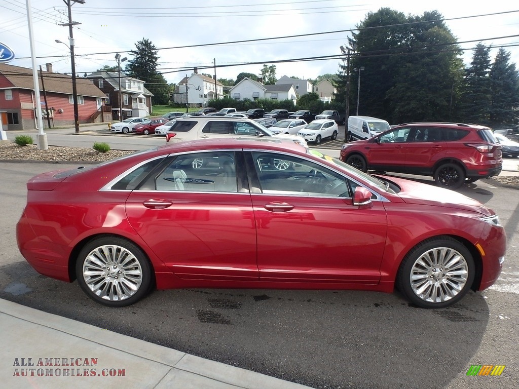2013 MKZ 2.0L EcoBoost AWD - Ruby Red / Charcoal Black photo #4