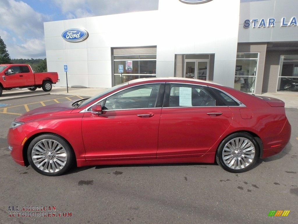 2013 MKZ 2.0L EcoBoost AWD - Ruby Red / Charcoal Black photo #8