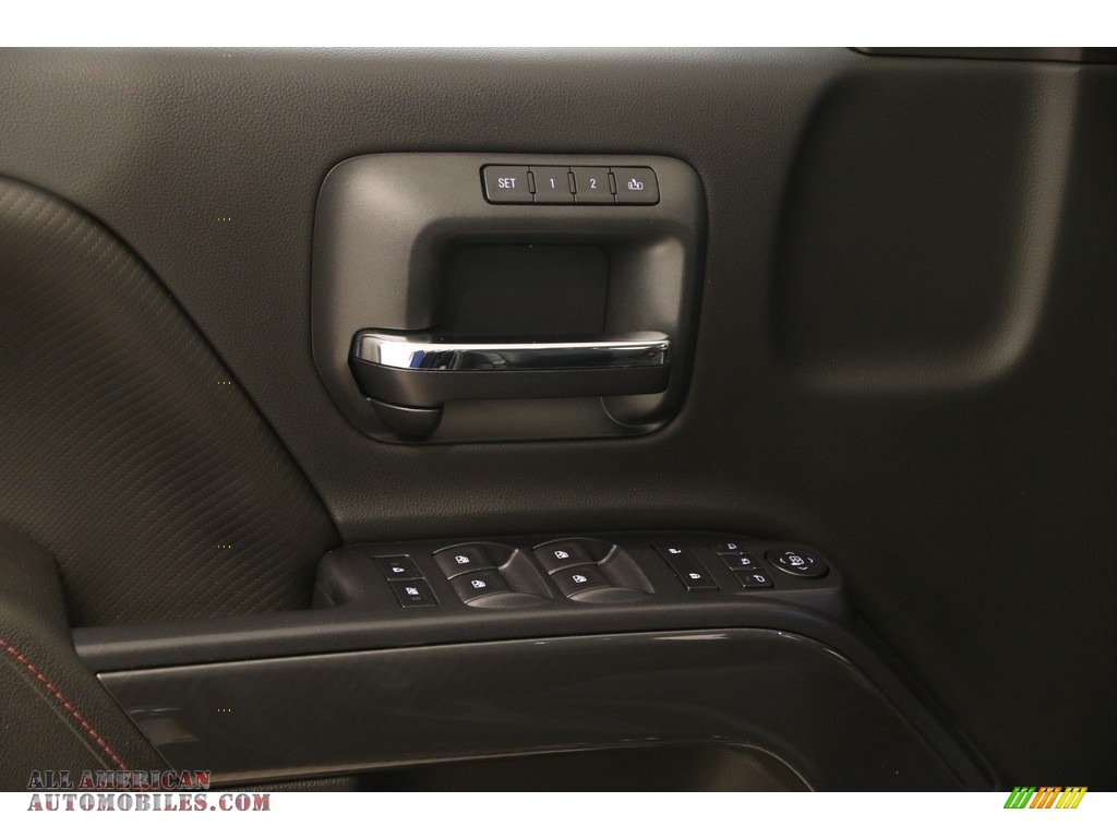 2015 Sierra 1500 SLT Double Cab 4x4 - Onyx Black / Jet Black photo #5