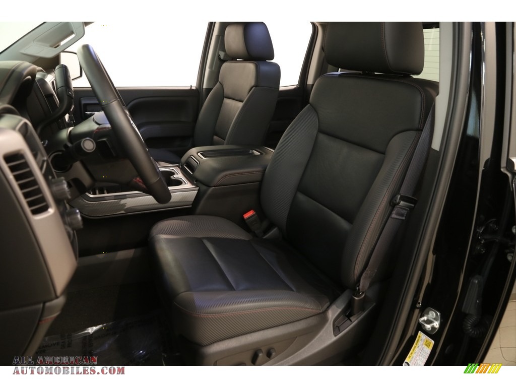 2015 Sierra 1500 SLT Double Cab 4x4 - Onyx Black / Jet Black photo #7