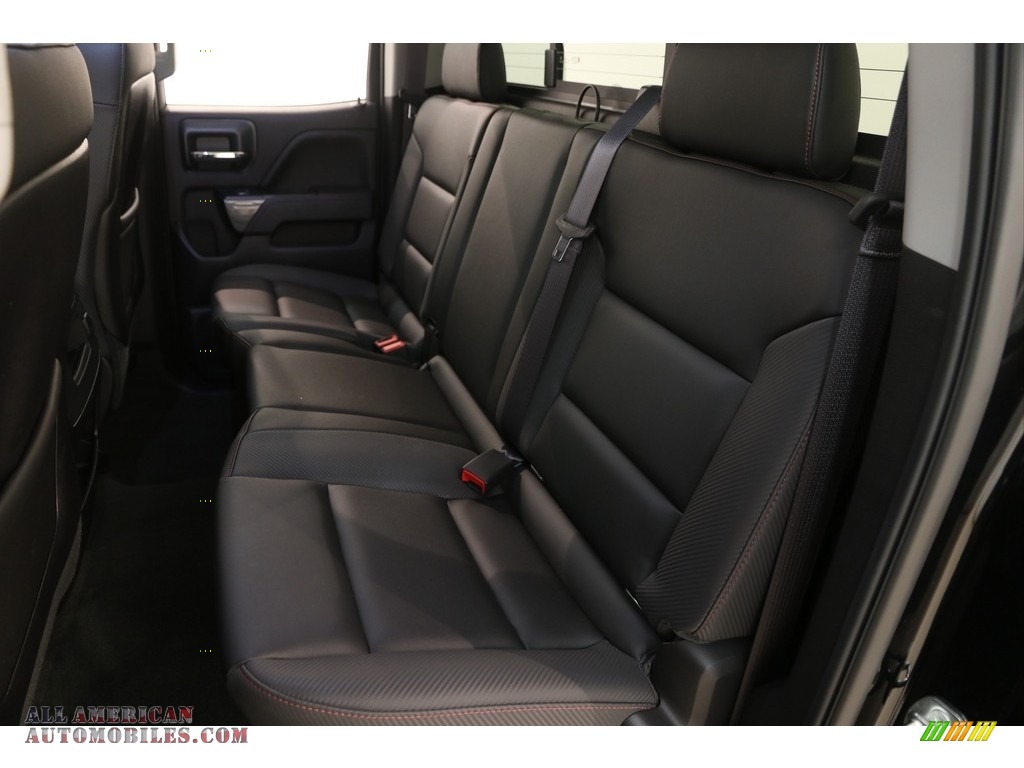 2015 Sierra 1500 SLT Double Cab 4x4 - Onyx Black / Jet Black photo #20
