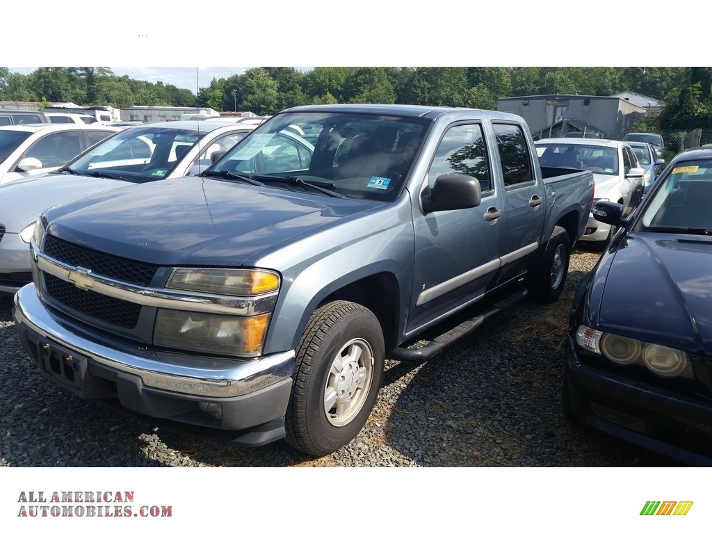 Superior Blue Metallic / Light Cashmere Chevrolet Colorado LT Crew Cab